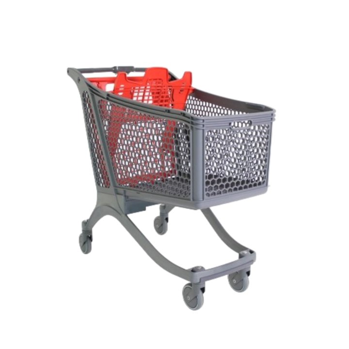 Plastic Shopping Trolley 